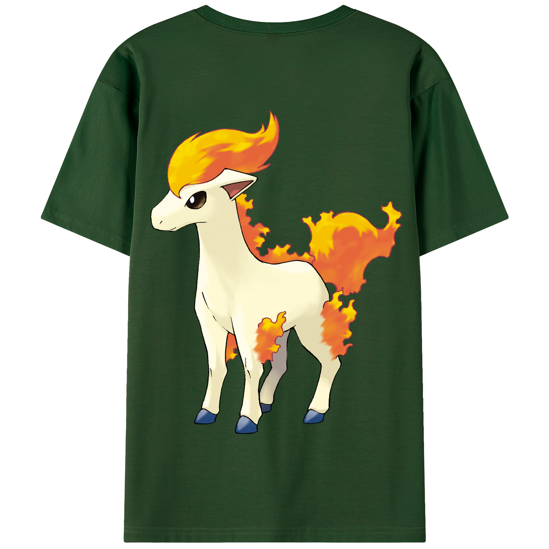 （画像用） ポケットモンスター Pokémon 綿100％半袖Tシャツ（背面プリント）